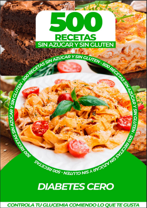 500 recetas sin azucar y sin gluten
