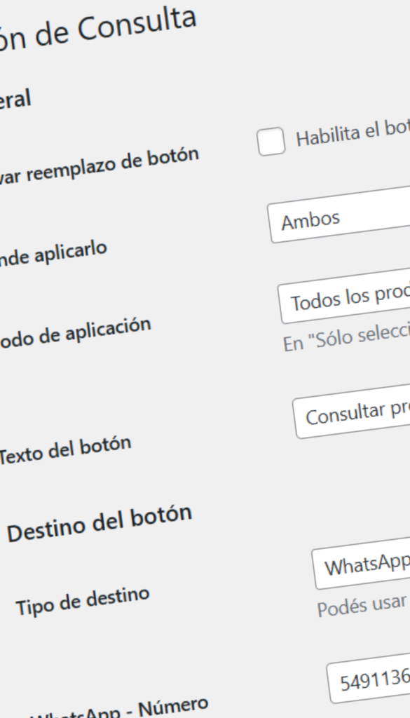 RDev Botón de Consulta Inteligente — Captura de Leads y Ventas Personalizadas