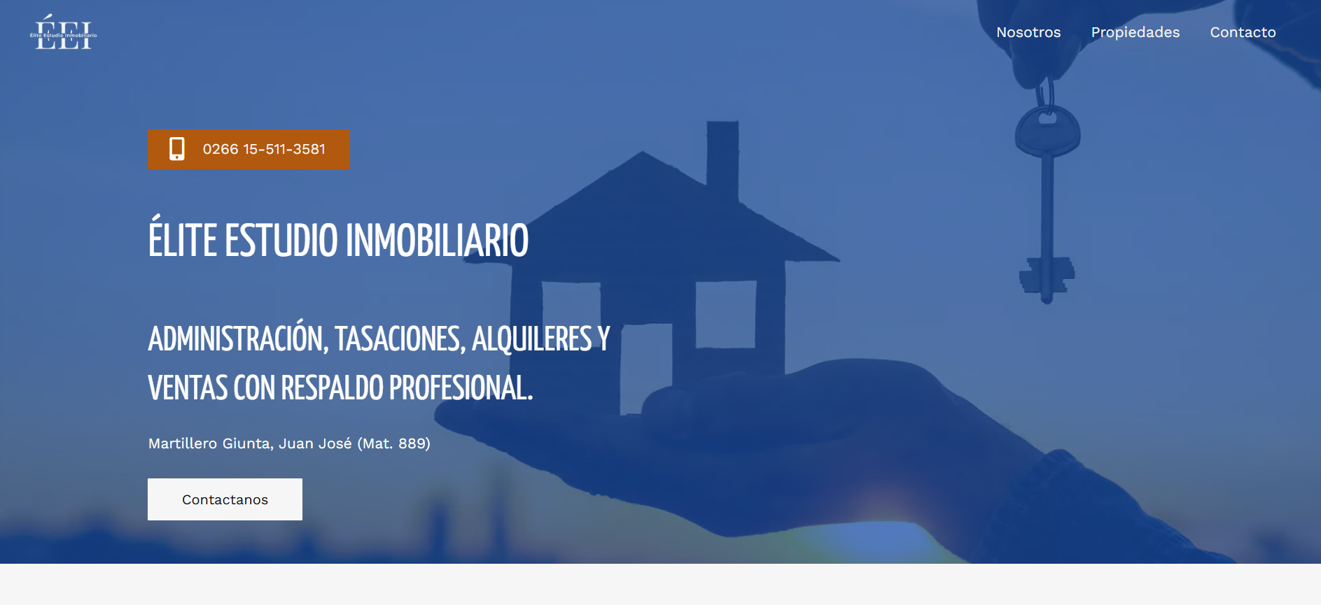 Ramiro Loizaga - Diseño y Desarrollo Web 17 Elite Estudio Inmobiliario