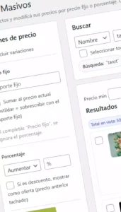 RDev Precios Inteligentes — Gestión Masiva y Actualización AJAX